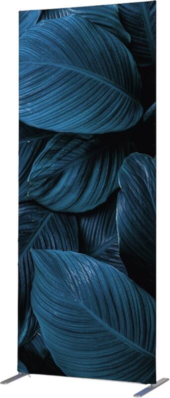 SHOWDOWN Deco Scheidingswand Aluminium Blauw 1.020 x 450 x 2.020 mm