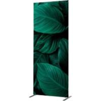 SHOWDOWN Deco Scheidingswand Aluminium Groen 870 x 450 x 2.020 mm