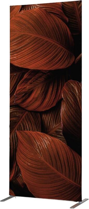 SHOWDOWN Deco Scheidingswand Aluminium Rood 870 x 450 x 2.020 mm