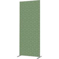 SHOWDOWN Deco Scheidingswand Aluminium Groen 870 x 450 x 2.020 mm