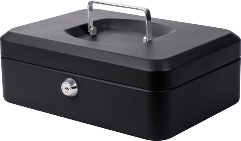 Pavo Geldkist Sleutel 250 x 180 x 90 mm Zwart