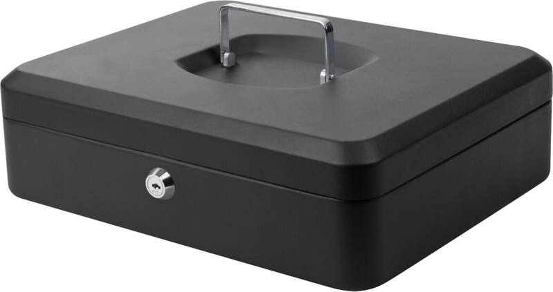 Pavo Geldkist Sleutel 300 x 238 x 90 mm Zwart