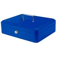 Pavo Geldkist Sleutel 300 x 238 x 90 mm Blauw