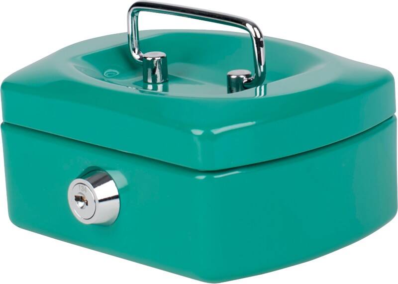 Pavo Geldkist Sleutel 125 x 94 x 60 mm Groen