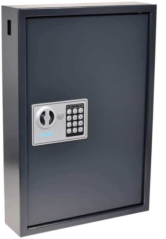 Pavo High Security Sleutelkast 50 Haakjes Elektronisch slot 8033911 Donkergrijs