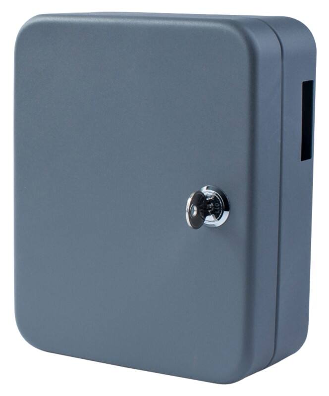 Pavo Sleutelkast 30 Haakjes Sleutel 8036653 Donkergrijs