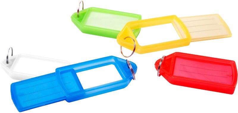 Pavo Sleutellabel Kleurenassortiment 5 Stuks