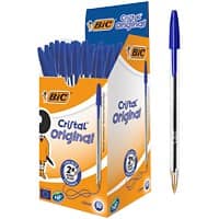 BIC Cristal Original balpen blauw Medium 0,4 mm 50 stuks