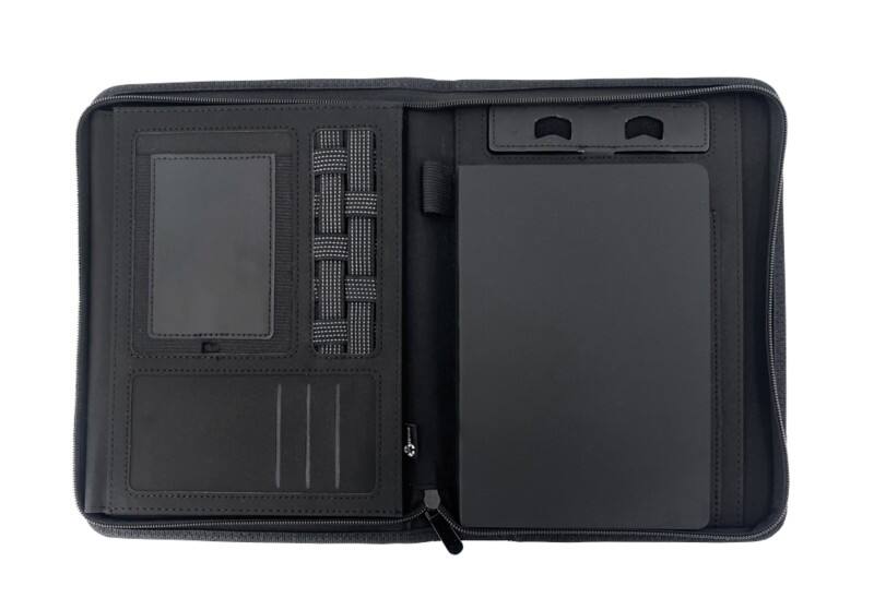 Alassio GUAM Conferentiemap 20 x 2,5 x 27,5 cm PET (Polyetheentereftalaat) Antraciet