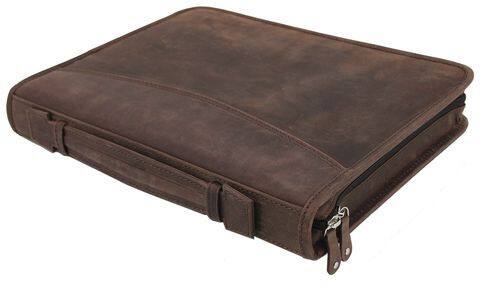 PRIDE AND SOUL VIGGO Conferentiemap 28 x 5 x 35,5 cm Leer Bruin