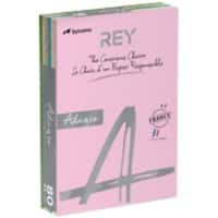 Rey Adagio A4 Gekleurd papier Kleurenassortiment 160 g/m² 5 x 50 Vellen