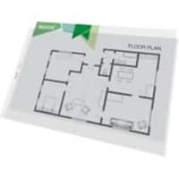 Leitz Showtassen A3 Transparant 130 Micron PVC (Polyvinylchloride) Boven 4 Gaten 47230003 50 Stuks