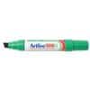Artline 100N Permanent marker Extra breed Beitelpunt 7,5-12 mm Groen Navulbaar Waterproof 12 Stuks