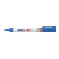 Artline 700N Permanent marker Fijn Ronde punt 0,7 mm Blauw Navulbaar Waterproof 12 Stuks