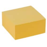 Viking Zelfklevende notes Kubus 76 x 76 mm Pastelgeel 400 Vellen