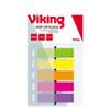 Viking Index Rechthoekig 1,2 x 7 x 4,5 cm Kleurenassortiment Pop Up 5 Stuks à 40 Strips