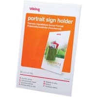 Viking Bordhouder A4 1 21,1 (B) x 6,7 (D) x 29,5 (H) cm Transparant