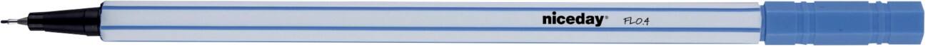 Niceday FL0.4 Fineliner Blauw