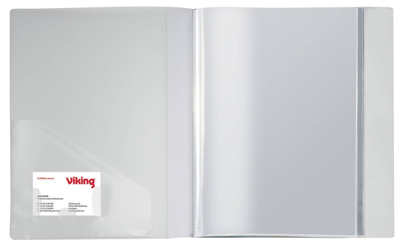 Office Depot Showalbum A4 Transparant 40 hoezen
