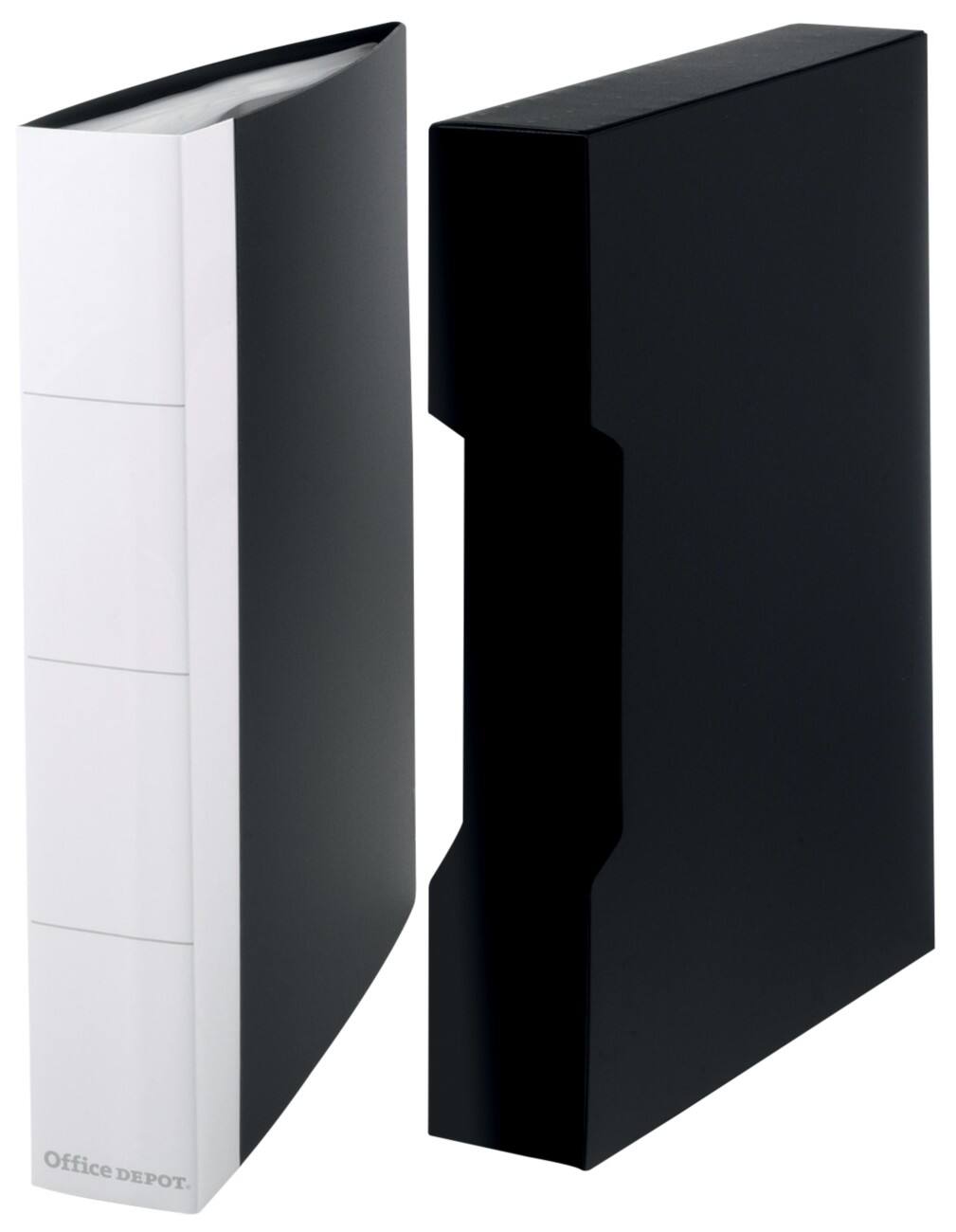 Office Depot Showalbum A4 Zwart 80 hoezen