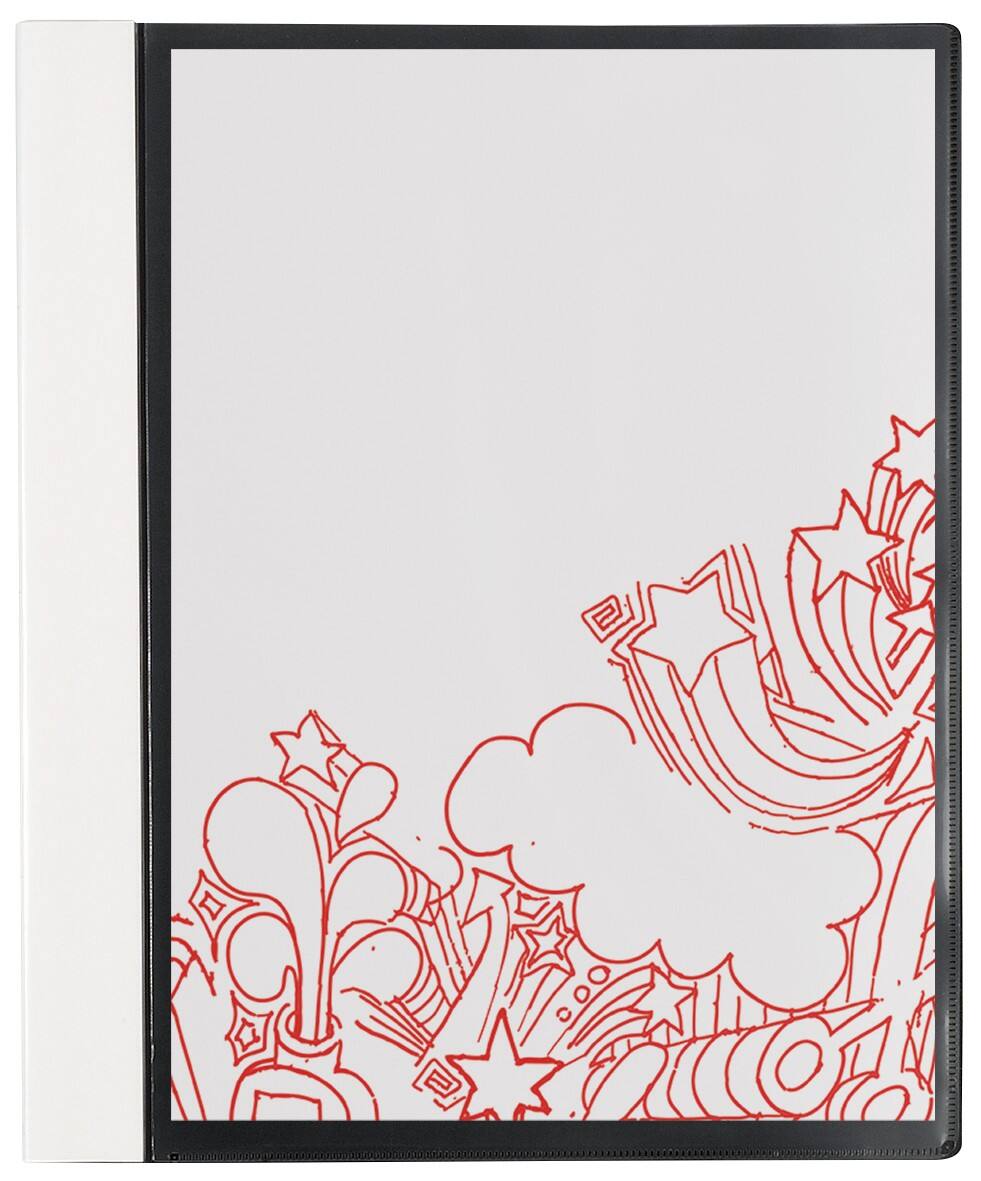 Office Depot Presentatieboek A4 Zwart 30 hoezen