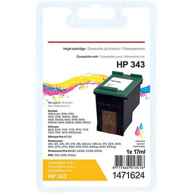 Office Depot Compatibel HP 343 Inktcartridge C8766EE 3 kleuren