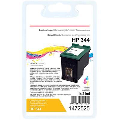Office Depot 344 compatibele HP inktcartridge C9363EE cyaan, geel, magenta