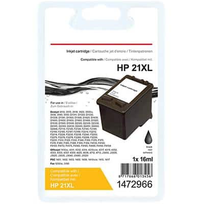 Office Depot 21 compatibele HP inktcartridge C9351A zwart