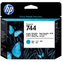 HP 744 Origineel Printkop F9J86A Cyaan & foto zwart