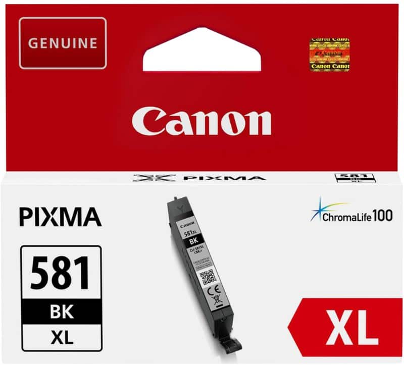 Canon CLI-581BK XL Origineel Inktcartridge Zwart