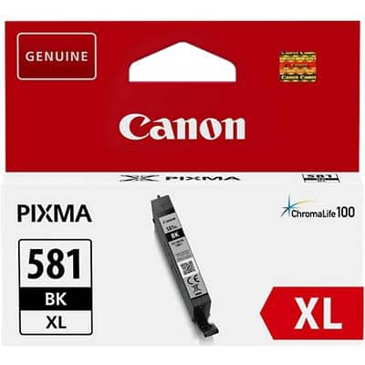 Canon CLI-581BK XL Origineel Inktcartridge Zwart
