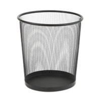 Viking Mesh Prullenmand Zwart 15 l Draadgaas 26 x 27 x 28 cm