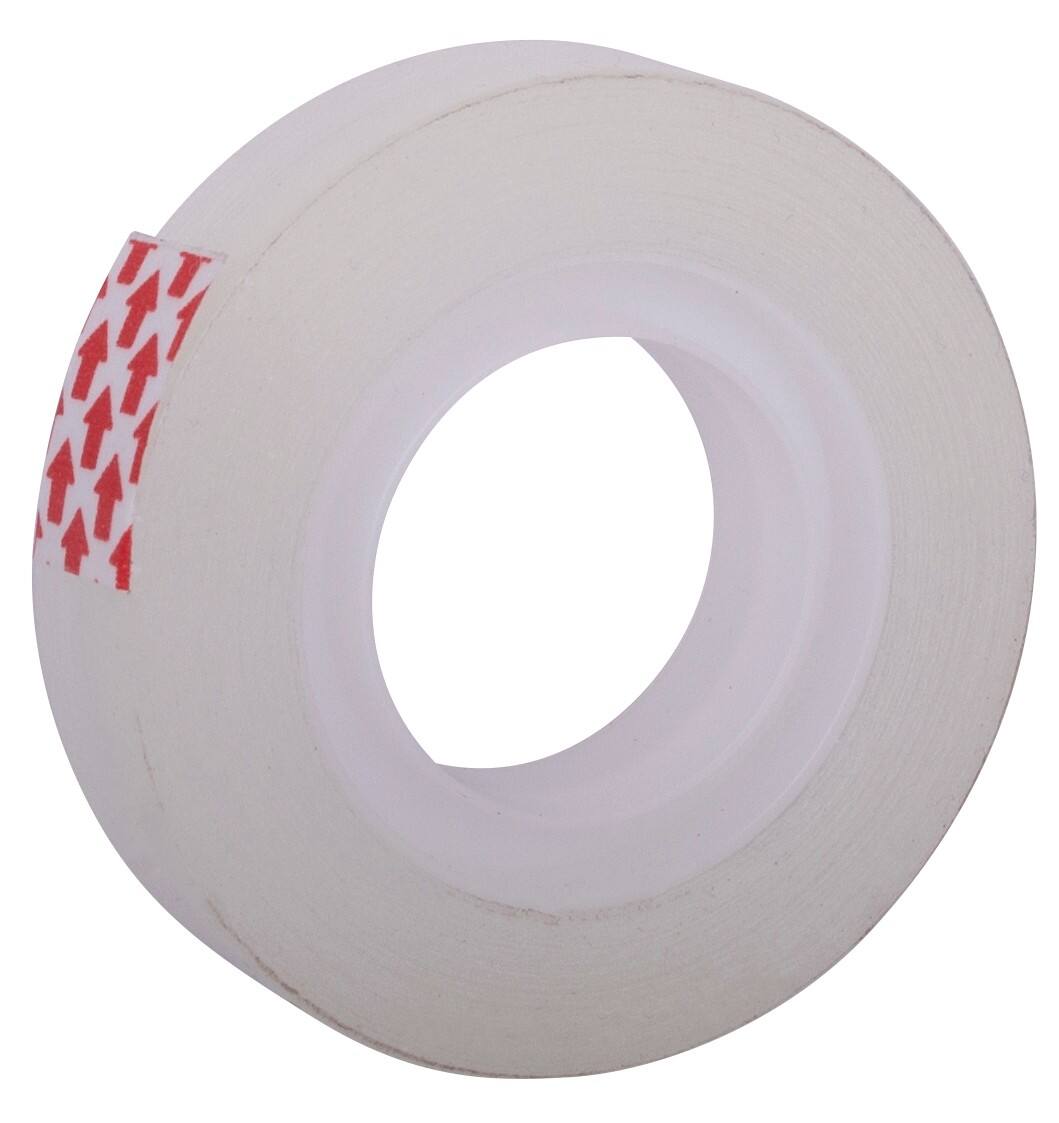 Niceday Plakband Kleine kern Easy Tear Polypropyleen 12mm X 33m Transparant 12 Rollen