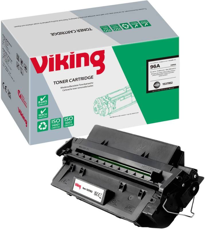 Viking 96A compatibele HP tonercartridge C4096A zwart