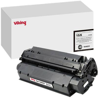 Compatibel Viking HP 15X Tonercartridge C7115X Zwart