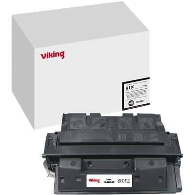 Viking 61X compatibele HP tonercartridge C8061X zwart