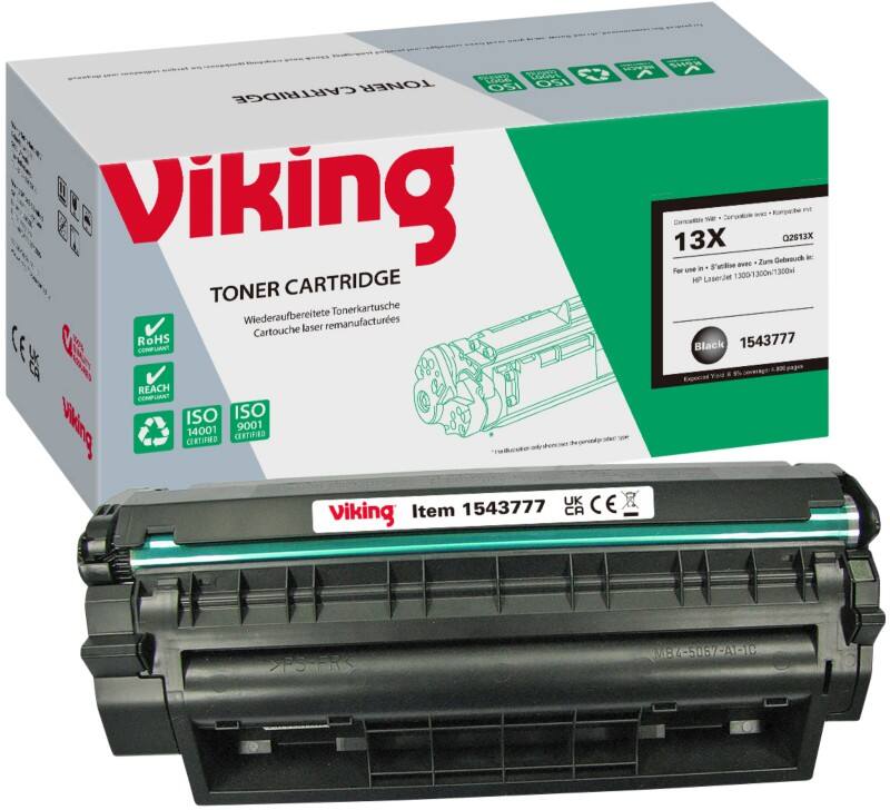 Viking 13X compatibele HP tonercartridge Q2613X zwart