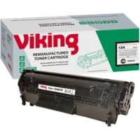 Viking 12A Compatibel HP Tonercartridge Q2612A Zwart