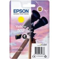 Epson 502 Origineel Inktcartridge C13T02V44010 Geel