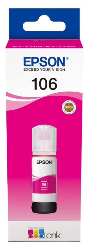Epson 106 Origineel Inktfles C13T00R340 Magenta 70 ml