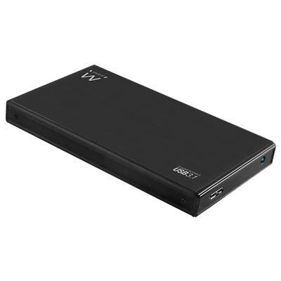 ewent HDD or SSD Drive Enclosure EW7032 USB 3.1 Zwart