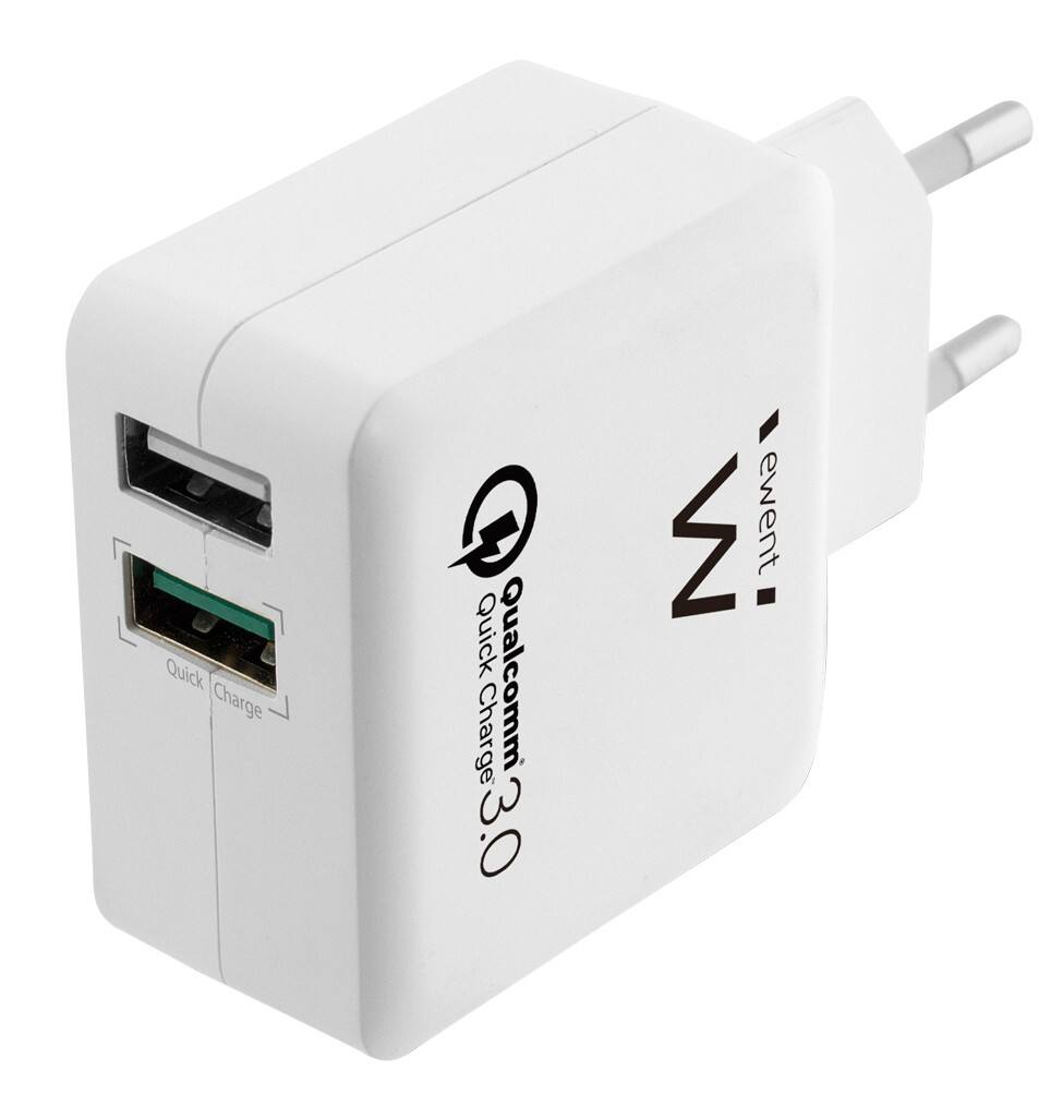 ewent USB-lader 4A Wit