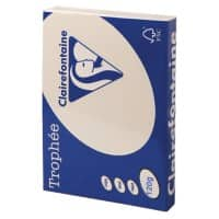 Clairefontaine Trophée A4 Gekleurd papier Crème 120 g/m² Mat 250 Vellen