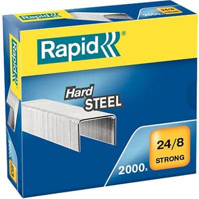 Rapid Strong 24/8 Nietjes 24858900 Staal Zilver 2000 Nietjes