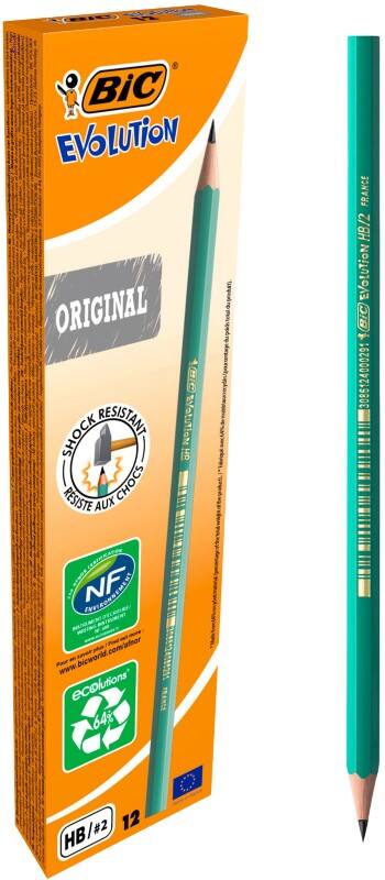 BIC Ecolutions Evolution Potlood HB 12 Stuks