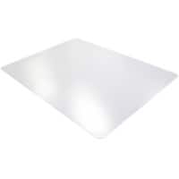 Realspace Stoelmat Polymeer Rechthoekig Transparant 116 x 150 cm Harde vloer