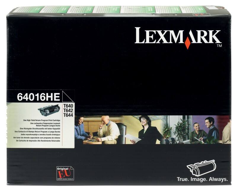 Lexmark Origineel Tonercartridge 64016HE Zwart