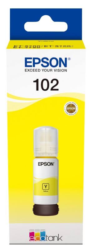 Epson 102 Origineel Inktfles C13T03R440 Geel 70 ml