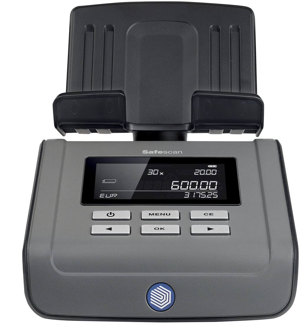 Safescan 6165 Geldtelweegschaal Zwart