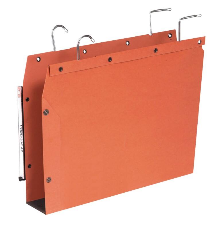 ELBA Hangmappen Ultimate Folio Oranje Karton 50 mm bodem 35 cm 25 Stuks